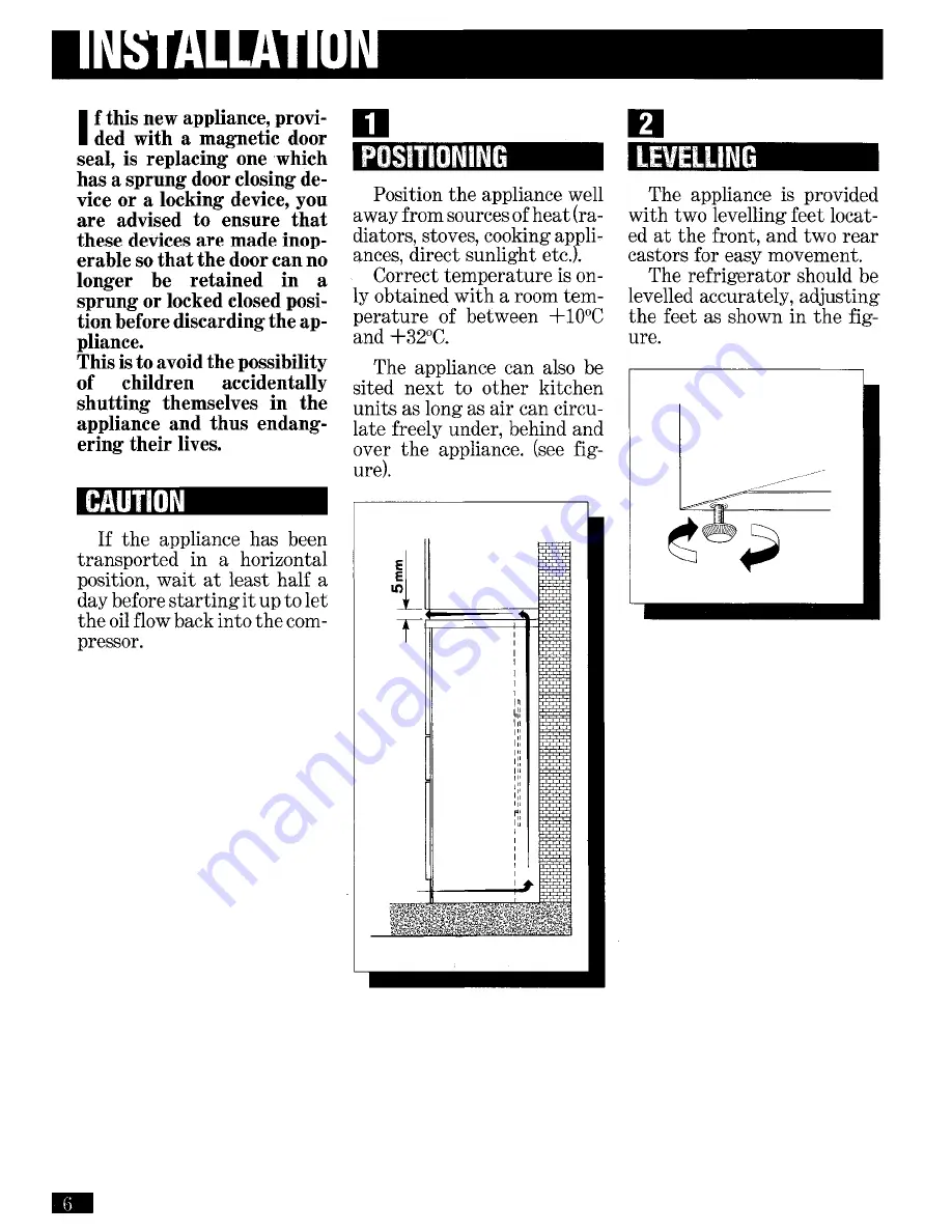 Zanussi DF 102/3T Instruction Booklet Download Page 6