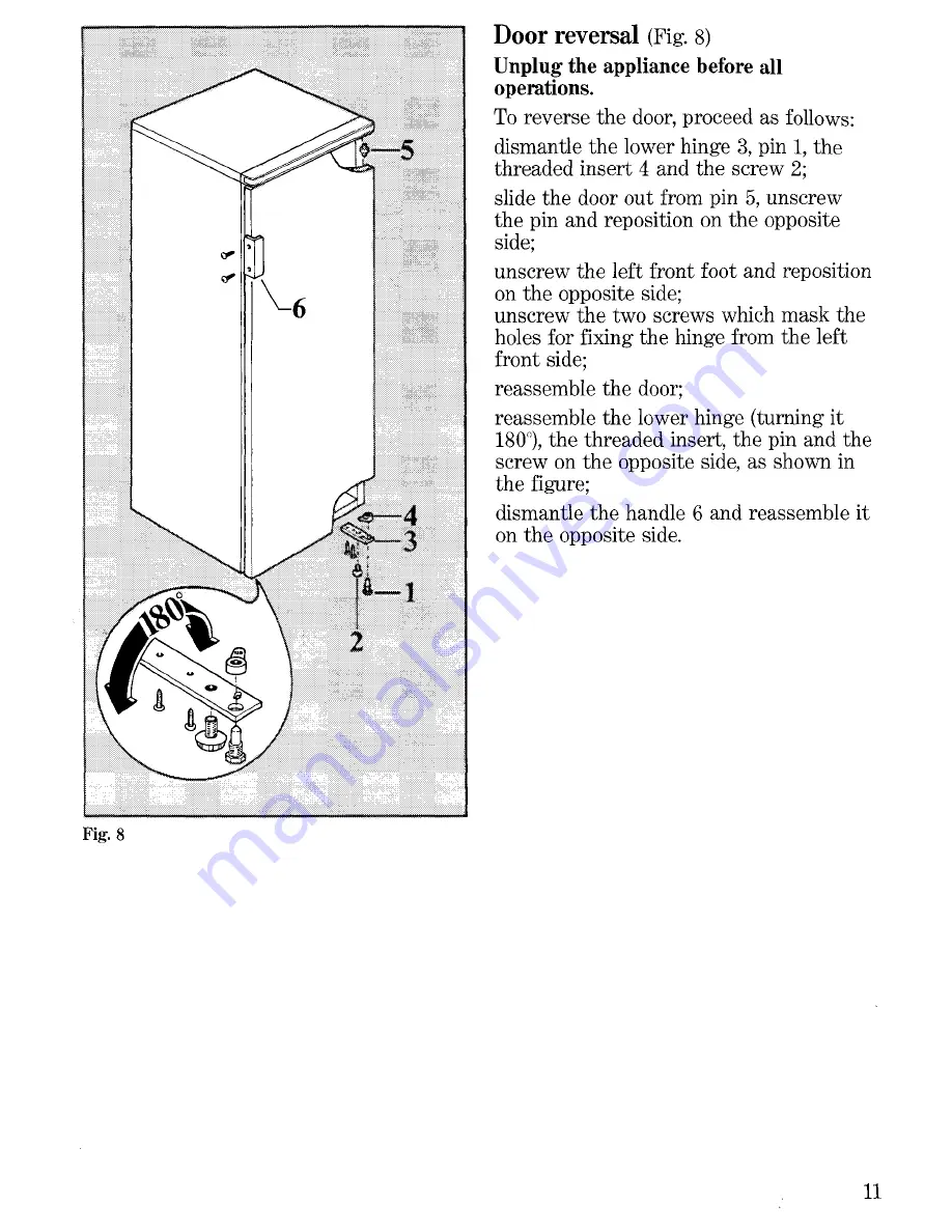 Zanussi DV 67 Instructions For The Use And Care Download Page 11