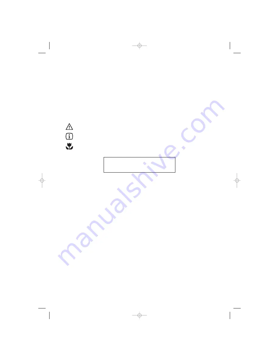 Zanussi FE1005 Instruction Booklet Download Page 2