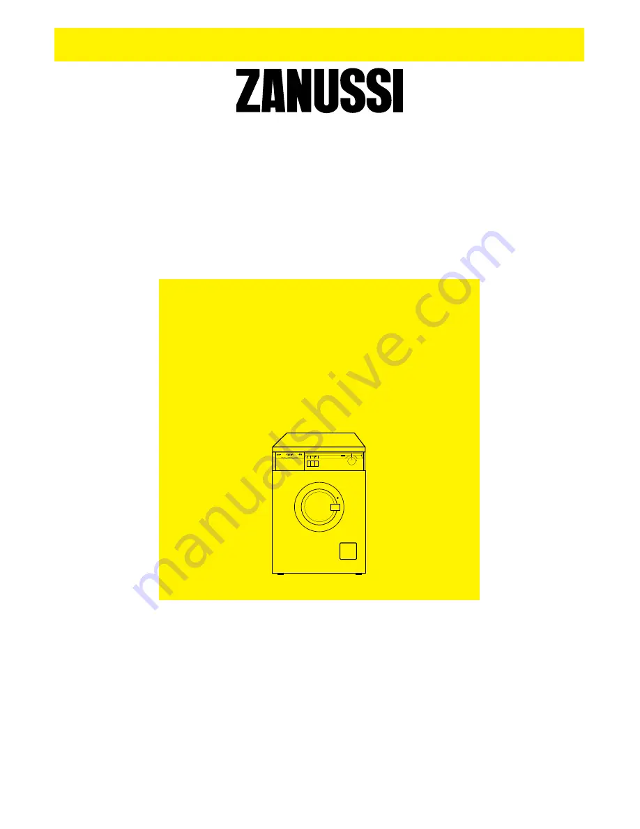 Zanussi FJ 1094 G Instruction Booklet Download Page 1