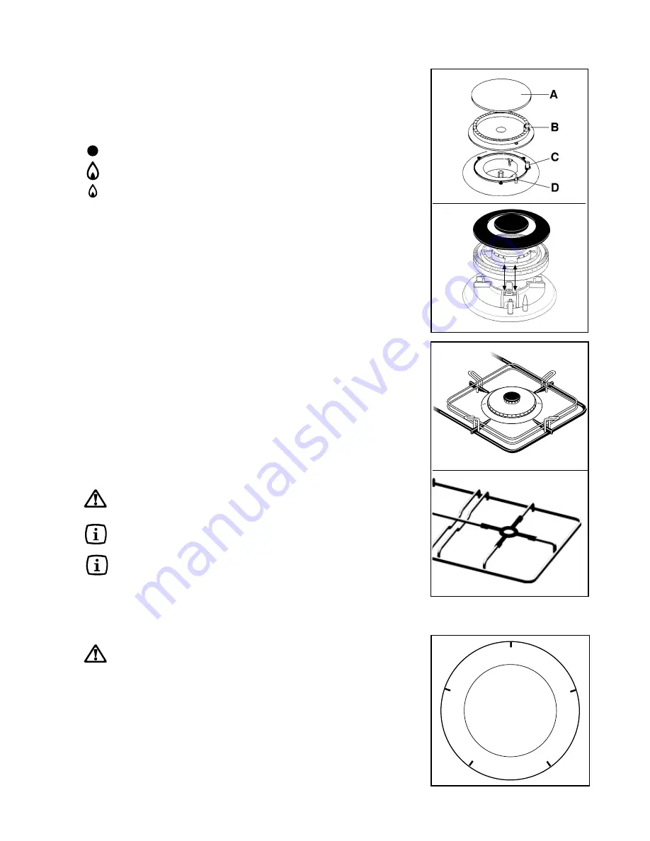 Zanussi Gas and mixed fuel cookers Скачать руководство пользователя страница 4