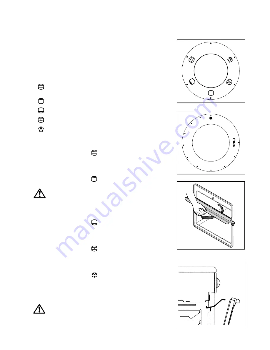 Zanussi Mixed Fuel Cookers Instruction Booklet Download Page 5