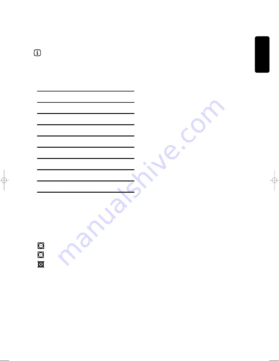 Zanussi TCS 603 LT Instruction Booklet Download Page 11