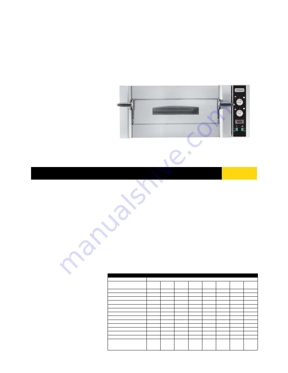 Zanussi Tuttopizza 291538 Скачать руководство пользователя страница 1