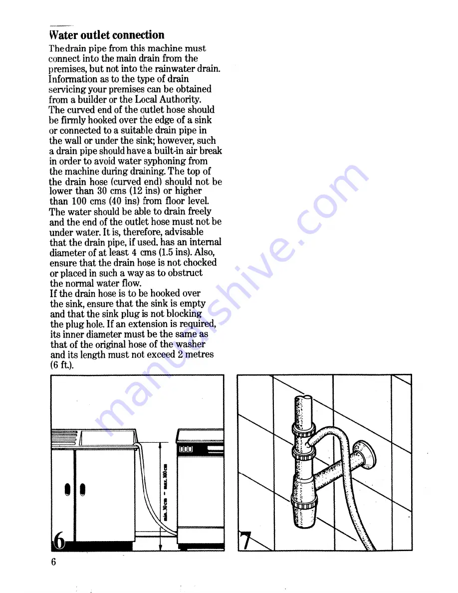 Zanussi Z 30 Instructions For Use And Care Manual Download Page 6