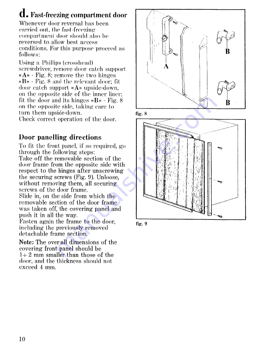 Zanussi Z22/16PR Instructions For The Use And Care Download Page 12