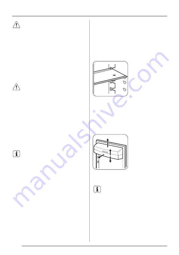 Zanussi ZBA30455SA User Manual Download Page 48