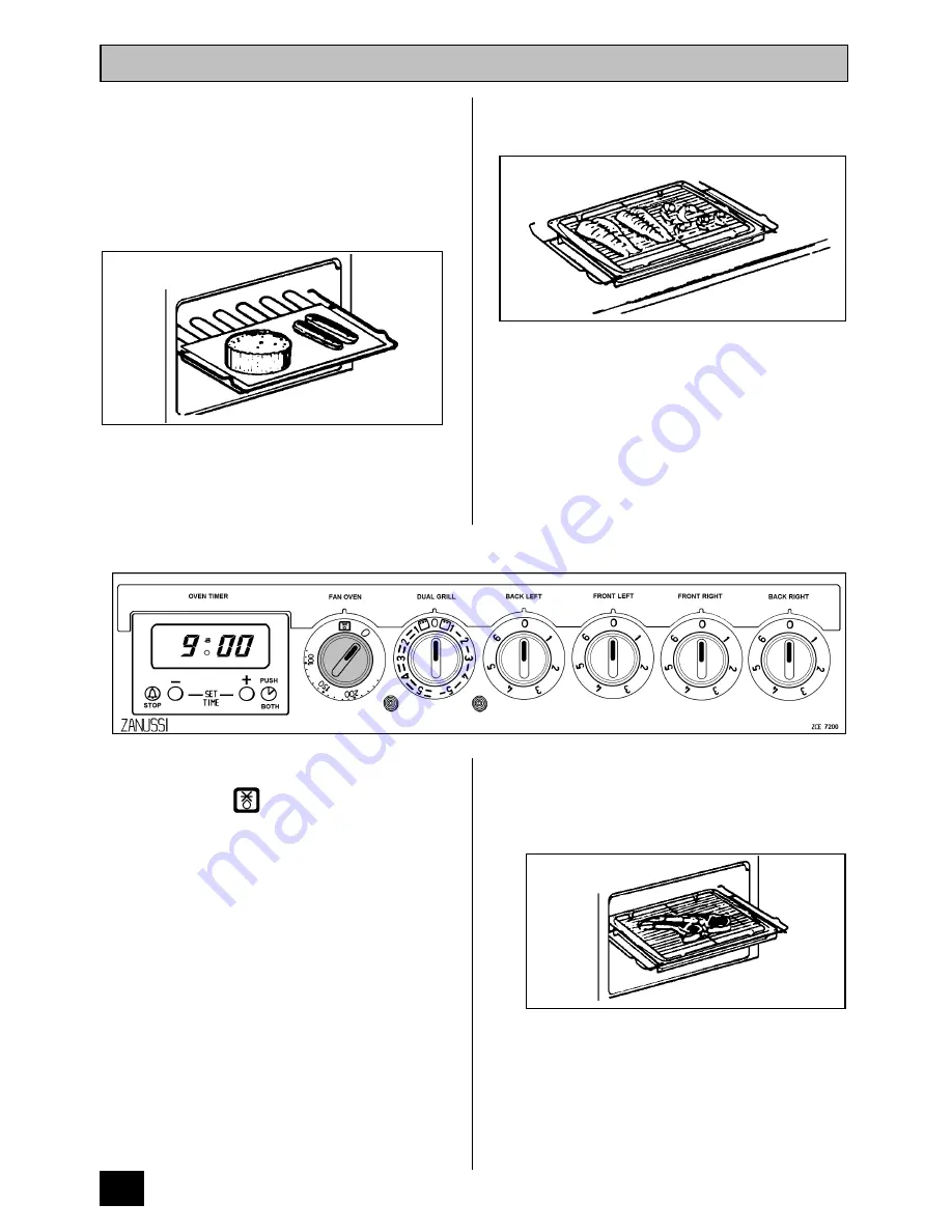 Zanussi ZCE 7200 Instruction Booklet Download Page 20