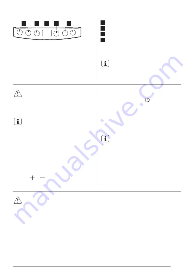 Zanussi ZCG43330BA User Manual Download Page 7