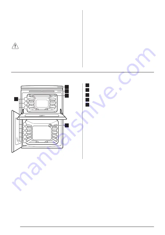 Zanussi ZCG55WGW Скачать руководство пользователя страница 6