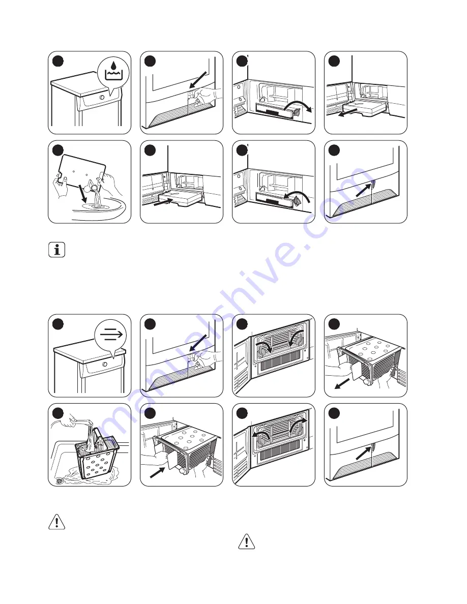 Zanussi ZDC37201W User Manual Download Page 10