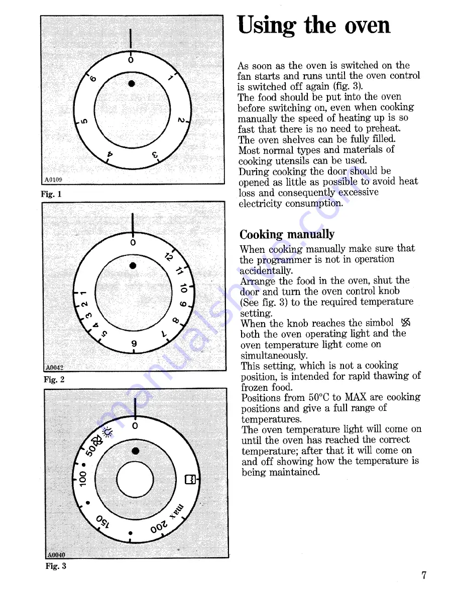 Zanussi ZE 943 B Instructions For Use And Care Manual Download Page 7