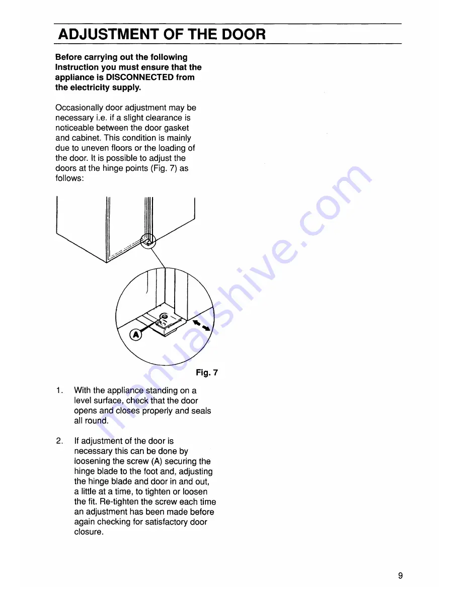 Zanussi ZF 47/56 User Manual Download Page 10