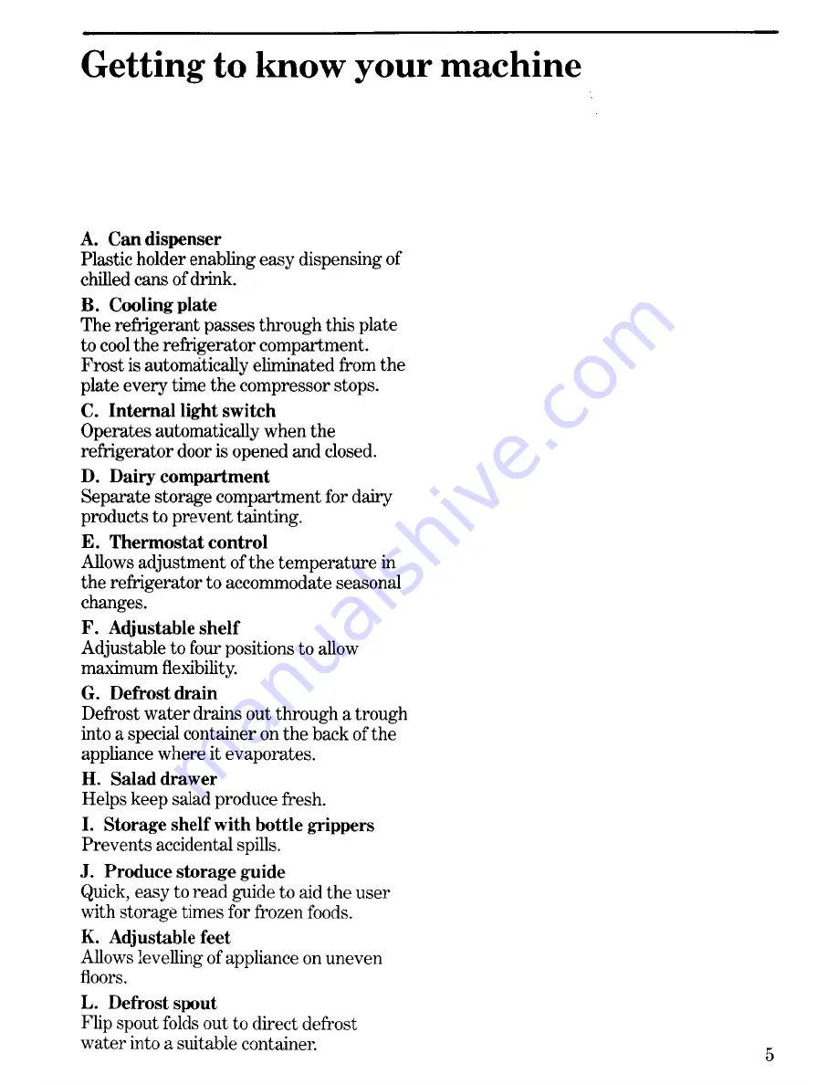 Zanussi ZF36 Instructions For The Use And Care Download Page 7