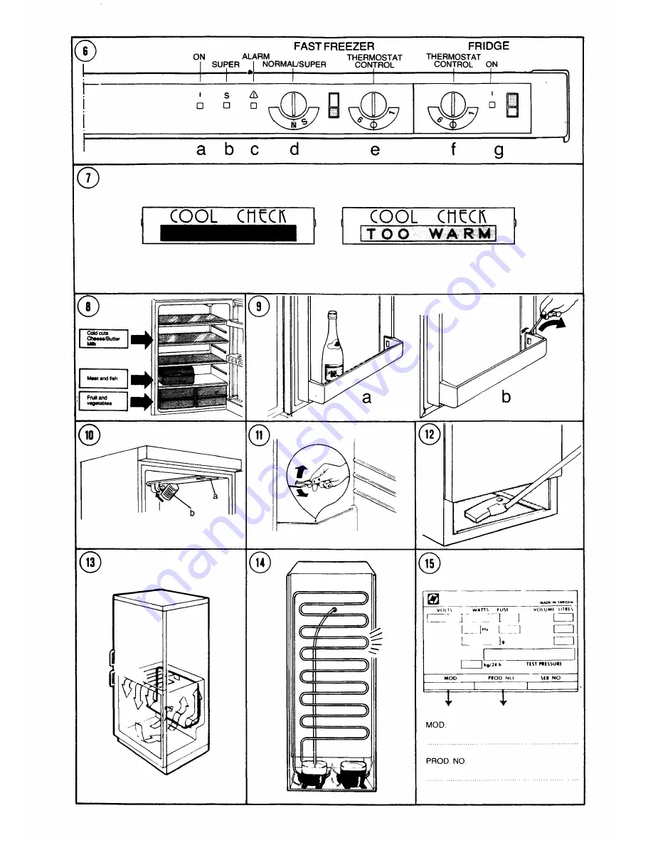 Zanussi ZF67/42FF Скачать руководство пользователя страница 11