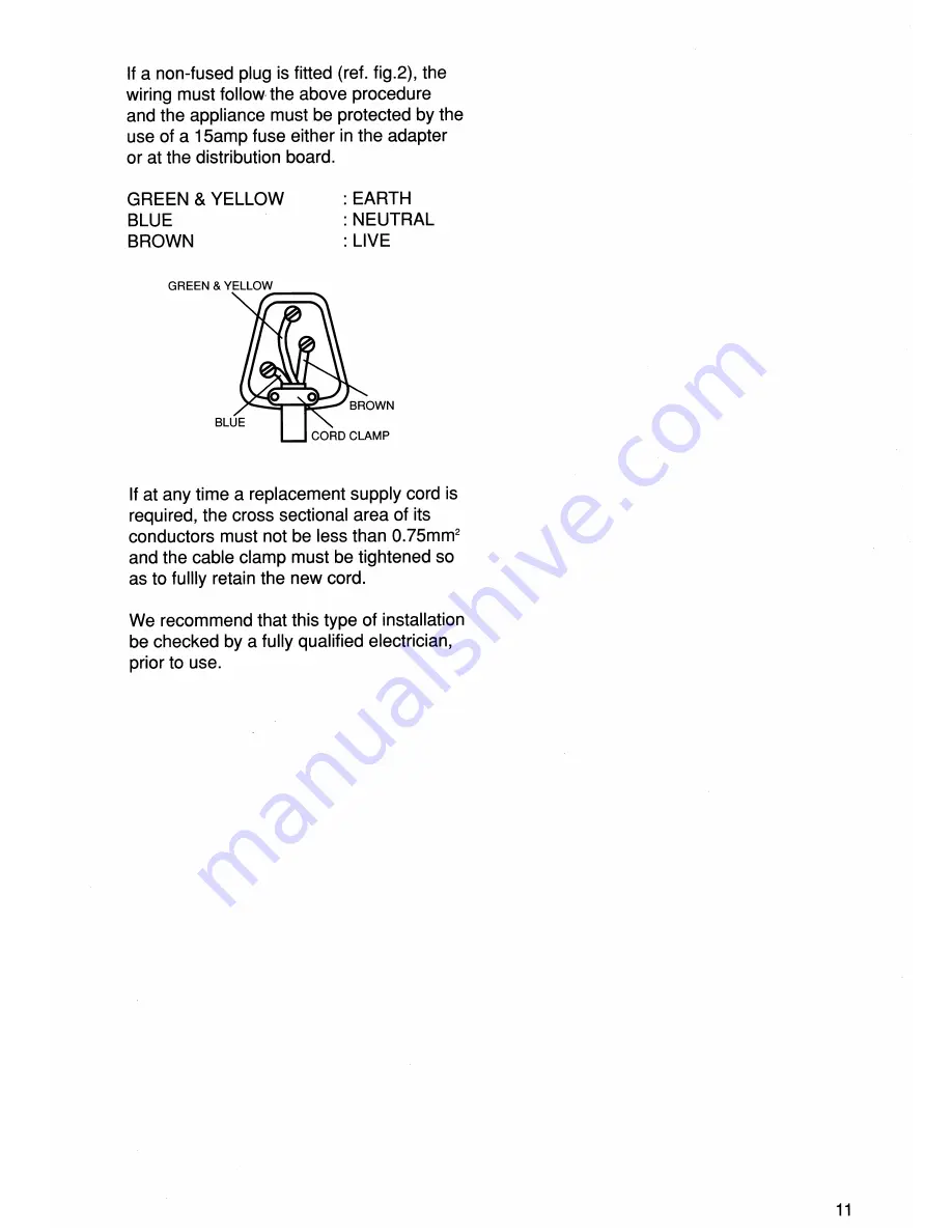 Zanussi ZFC 46 Instruction Booklet Download Page 13