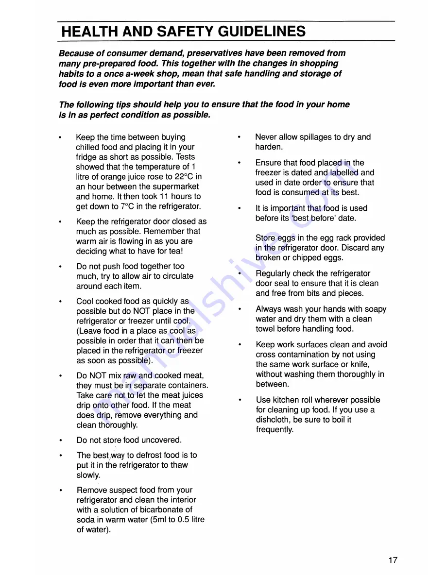 Zanussi ZFC 56/38 FF Instruction Booklet Download Page 18