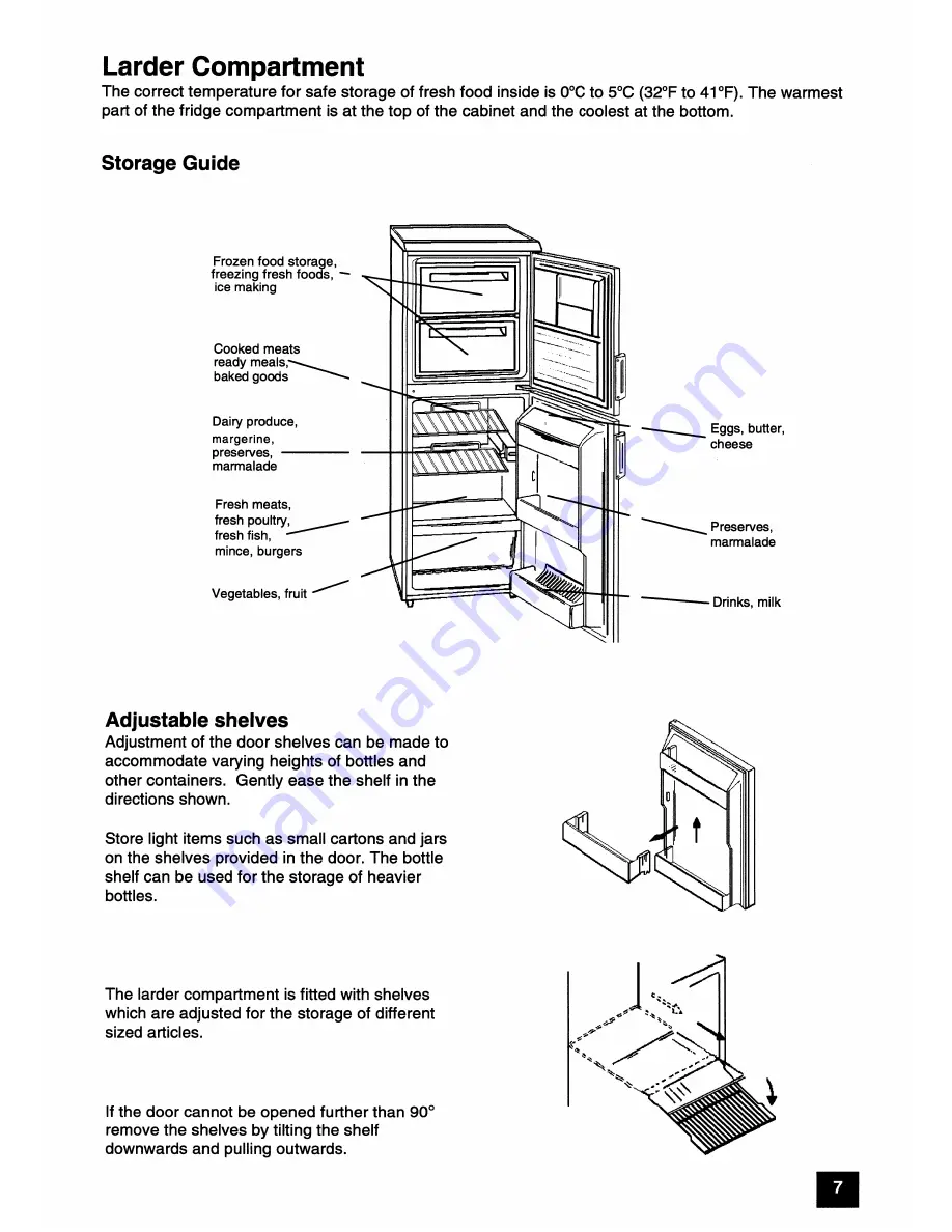 Zanussi ZFD 32R Instruction Booklet Download Page 7