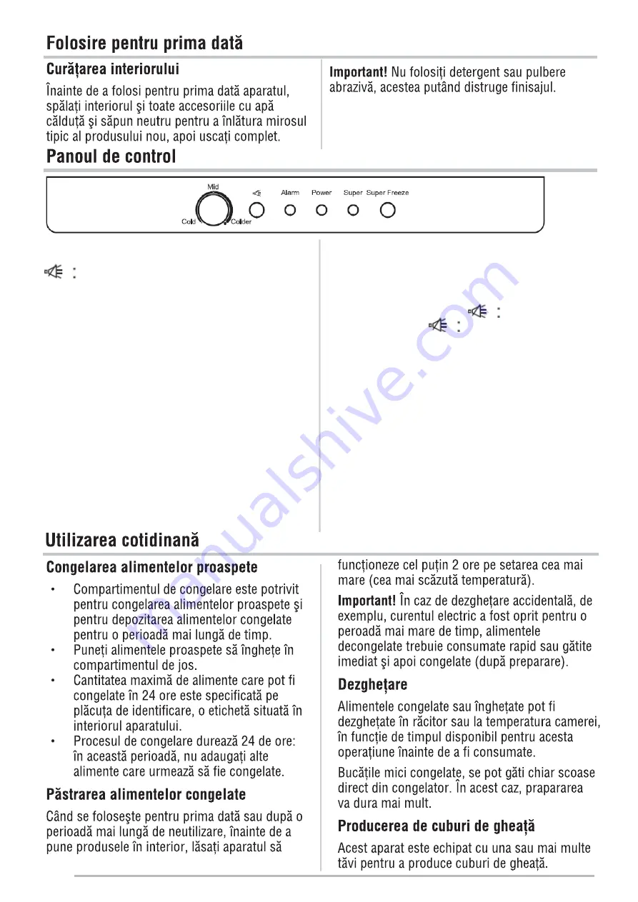 Zanussi ZFP18200WA Скачать руководство пользователя страница 54