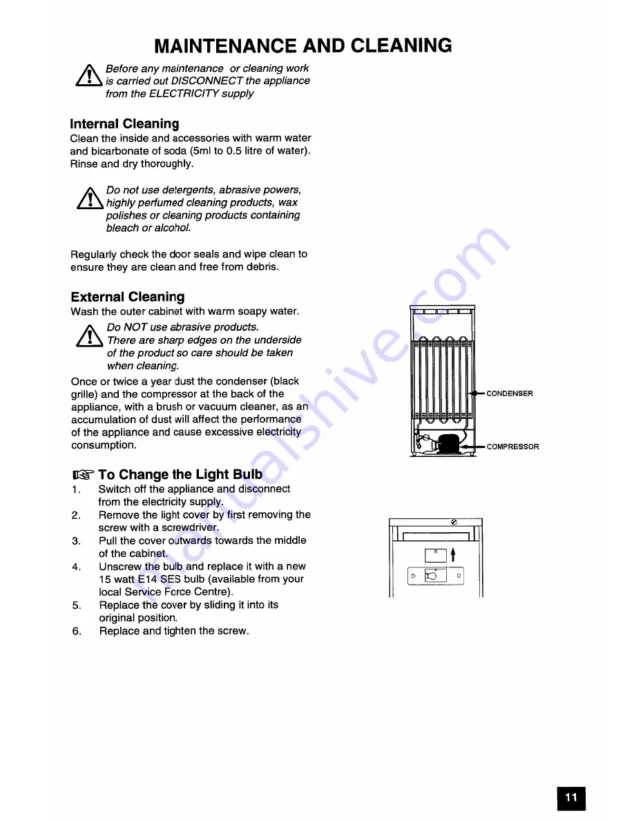 Zanussi ZFT 43L Instruction Booklet Download Page 11