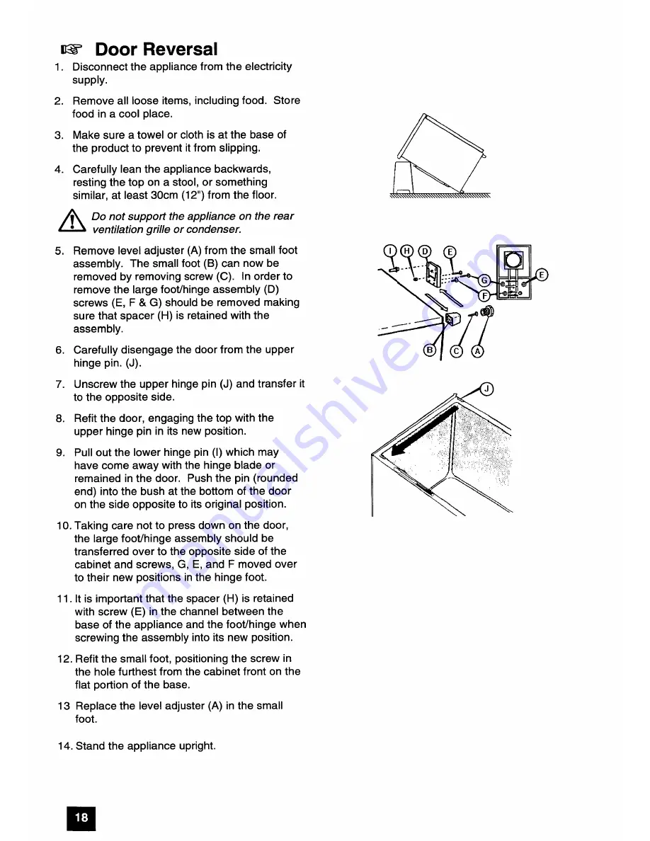 Zanussi ZFT 43L Instruction Booklet Download Page 18