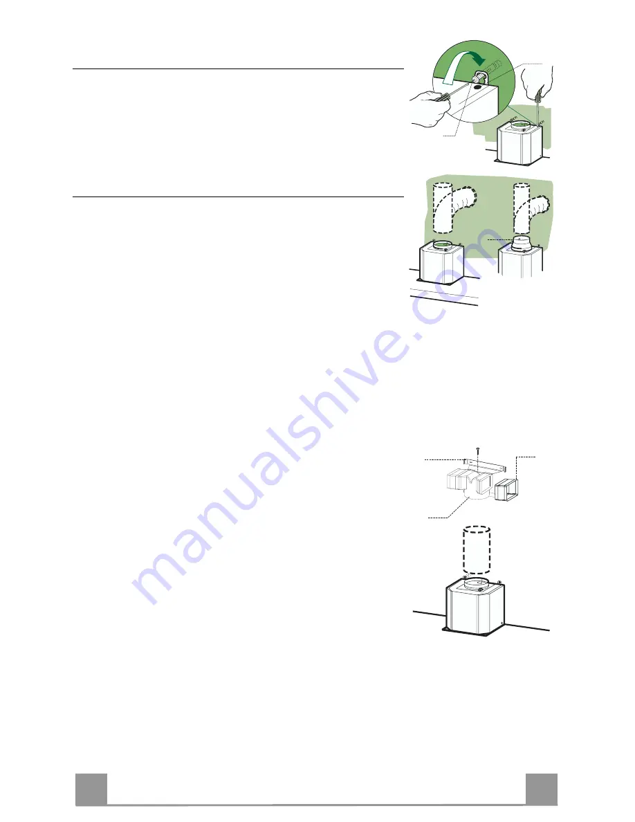 Zanussi ZHC 950 Installation, Use And Maintenance Handbook Download Page 26