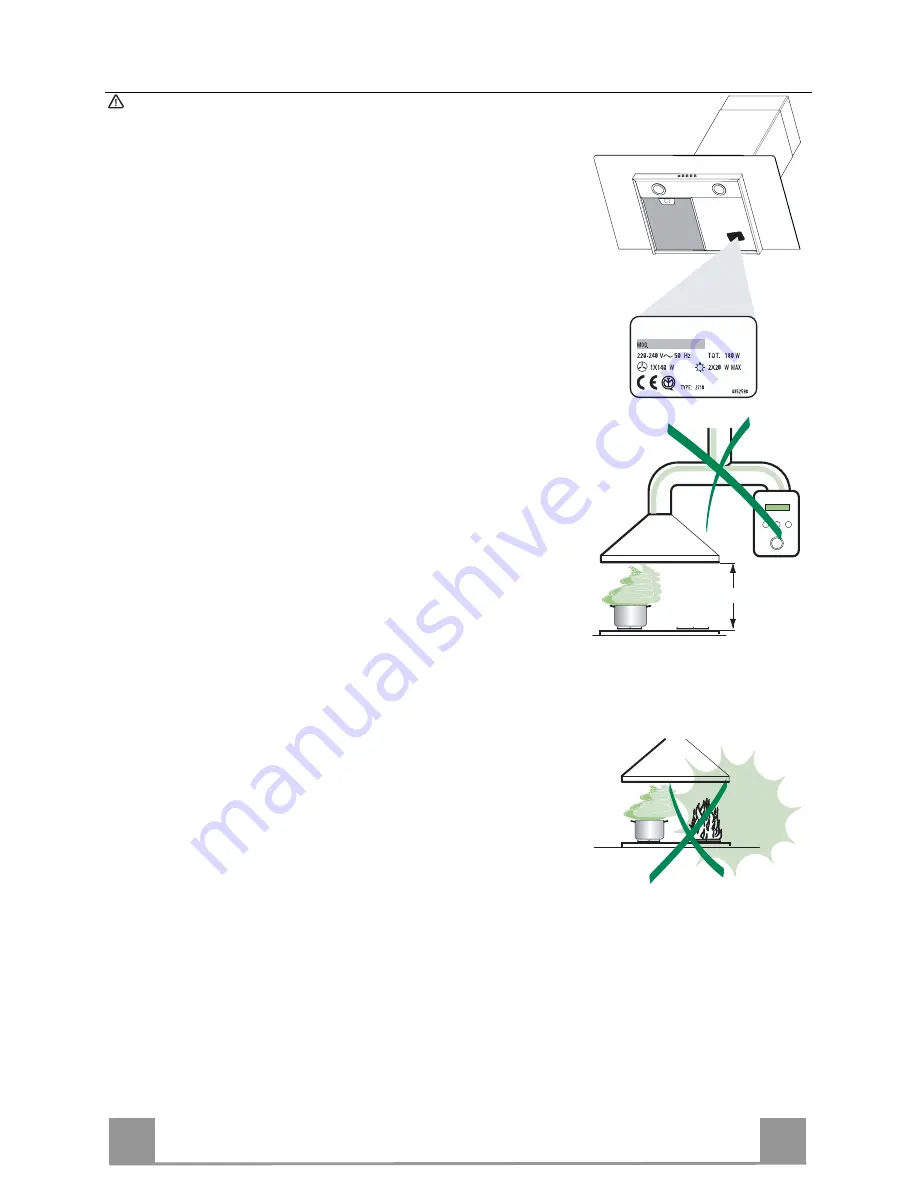 Zanussi ZHC 950 Installation, Use And Maintenance Handbook Download Page 30