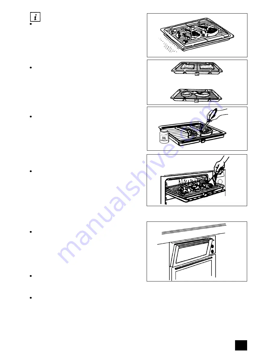 Zanussi ZHG863 Instruction Booklet Download Page 16