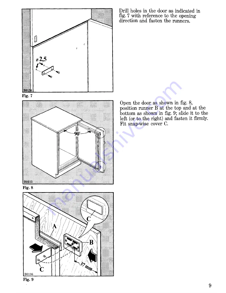 Zanussi ZI 3165A Instructions For The Use And Care Download Page 9