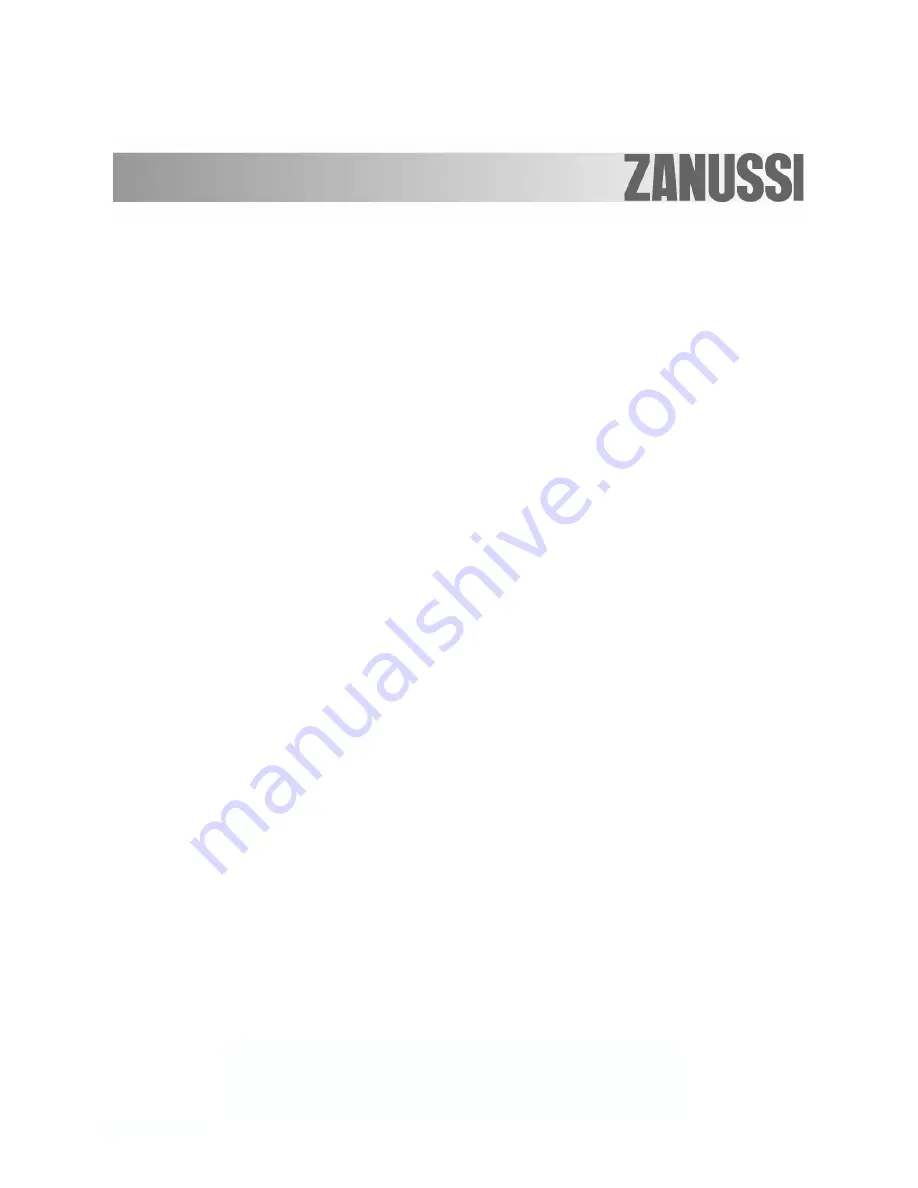 Zanussi ZJB 9476 X Instruction Booklet Download Page 1