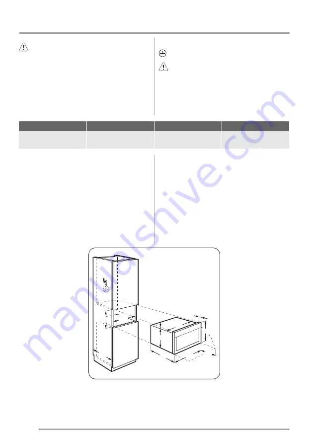 Zanussi ZKG44500 Скачать руководство пользователя страница 20