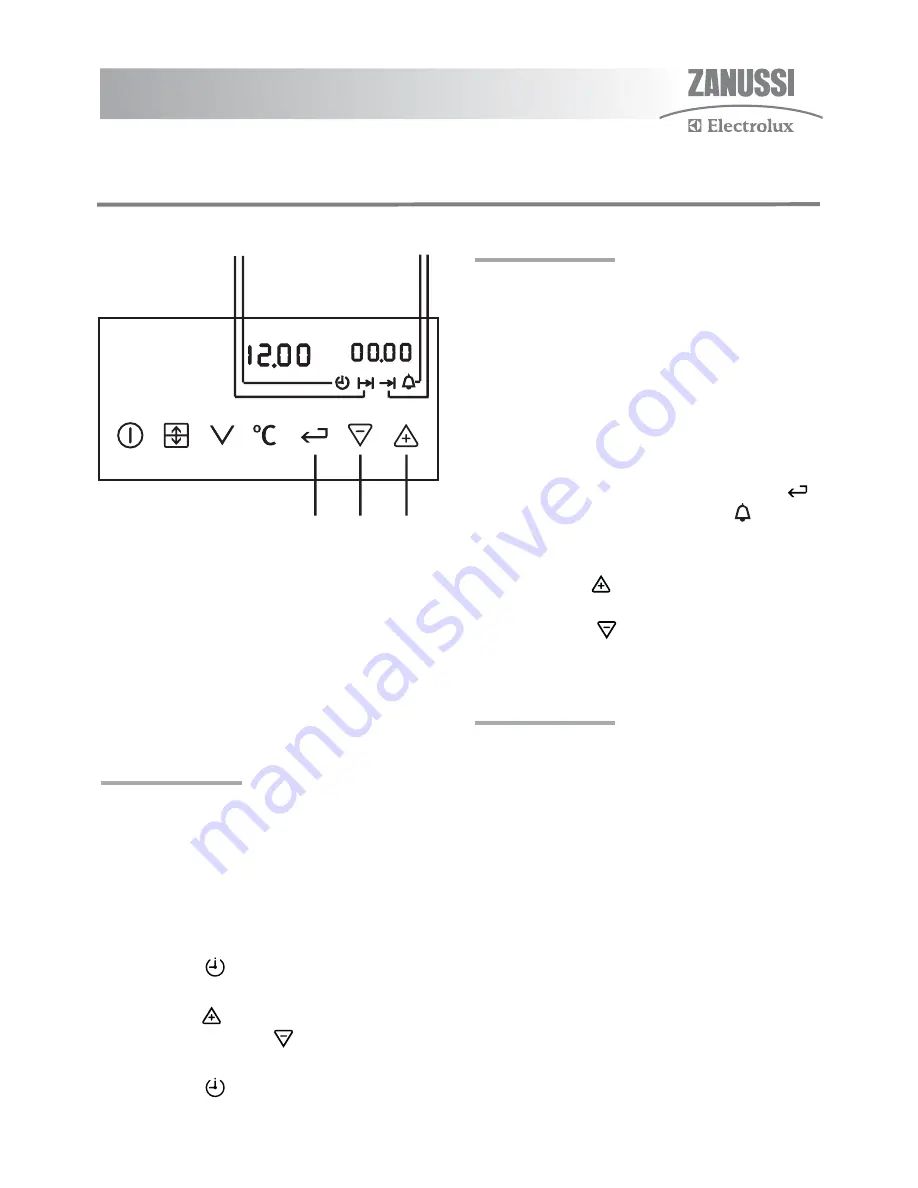 Zanussi ZKT6050 User Manual Download Page 9