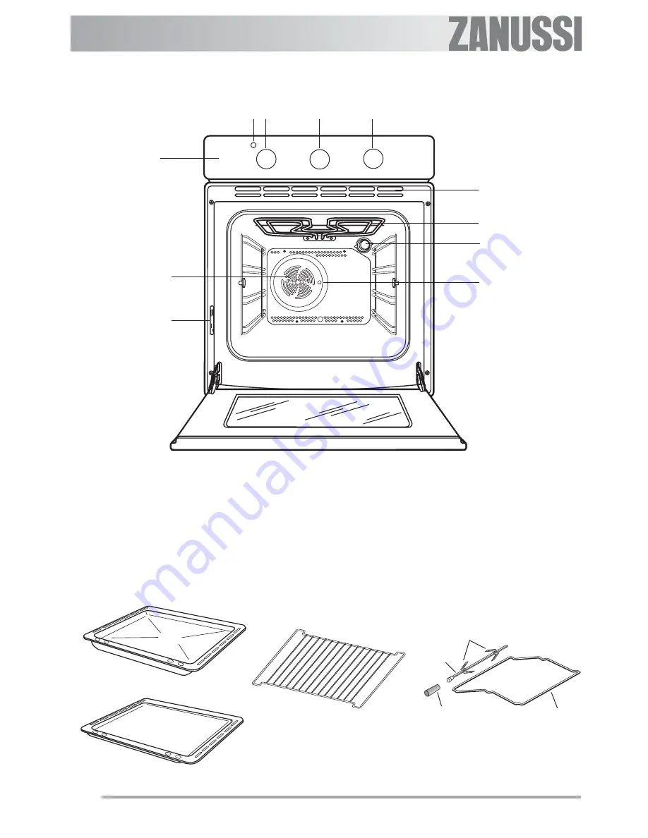 Zanussi ZOB 181 Скачать руководство пользователя страница 6