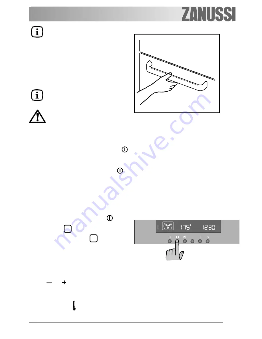 Zanussi ZOB 594 User Information Download Page 9