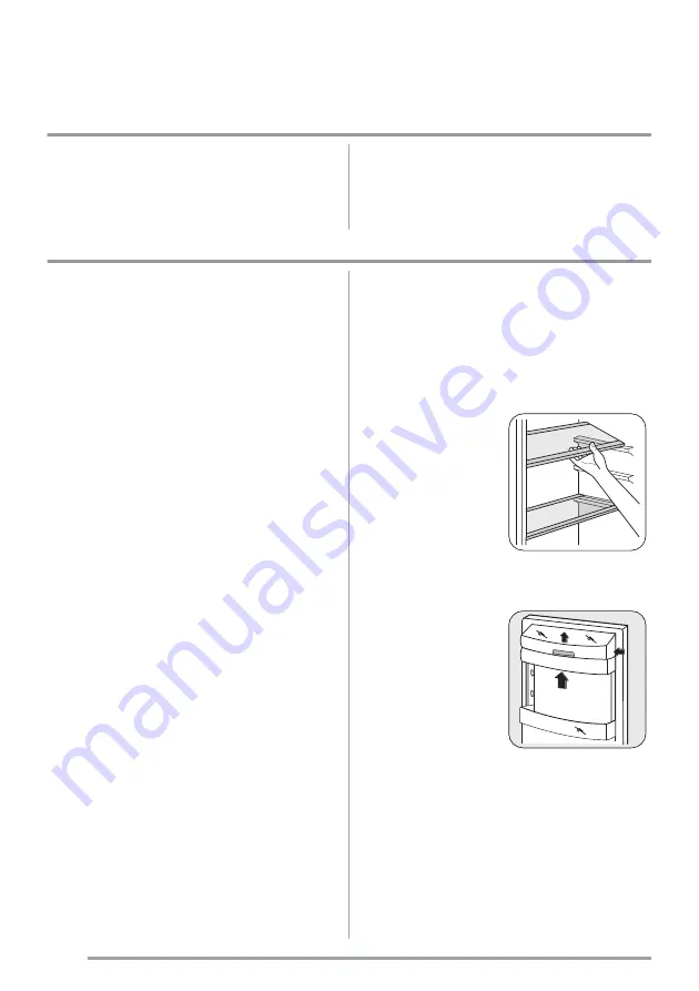 Zanussi ZRB935NW User Manual Download Page 18