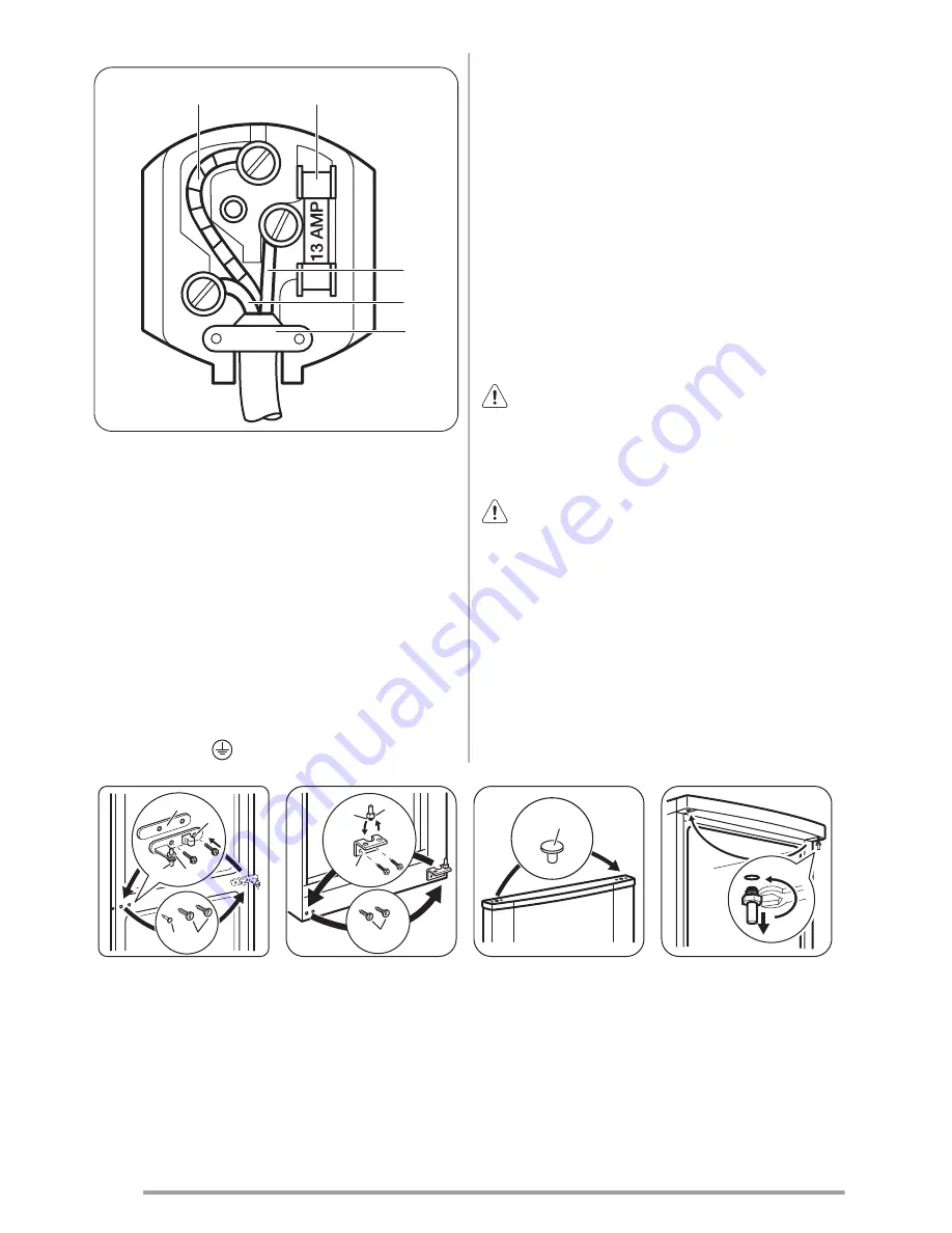 Zanussi ZRB939NW2 User Manual Download Page 14