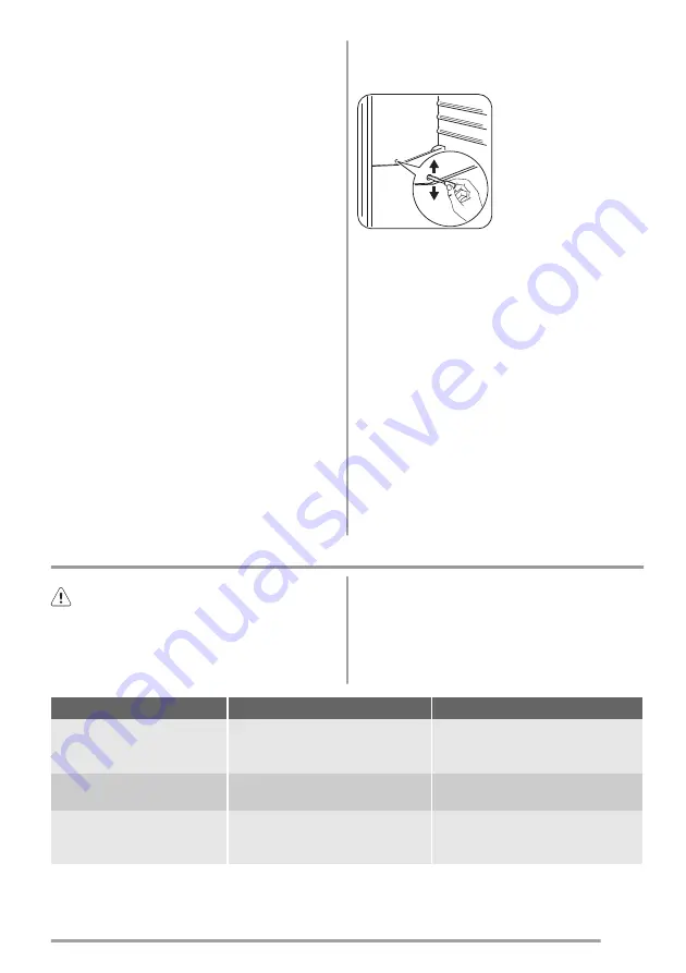 Zanussi ZRG16600WA User Manual Download Page 49