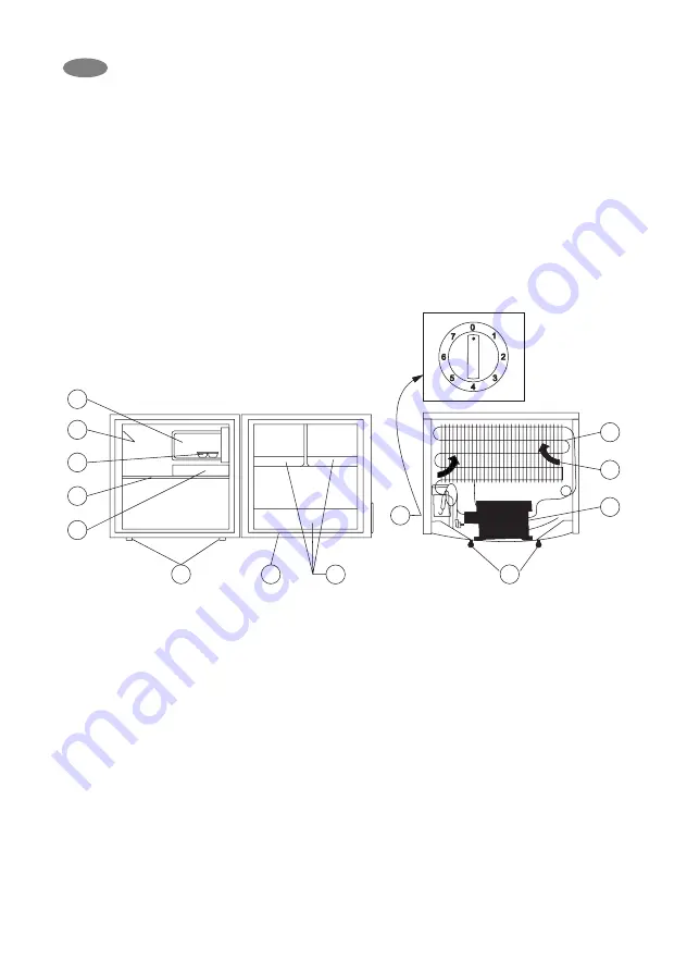 Zanussi ZRX 307 W Instruction Book Download Page 4