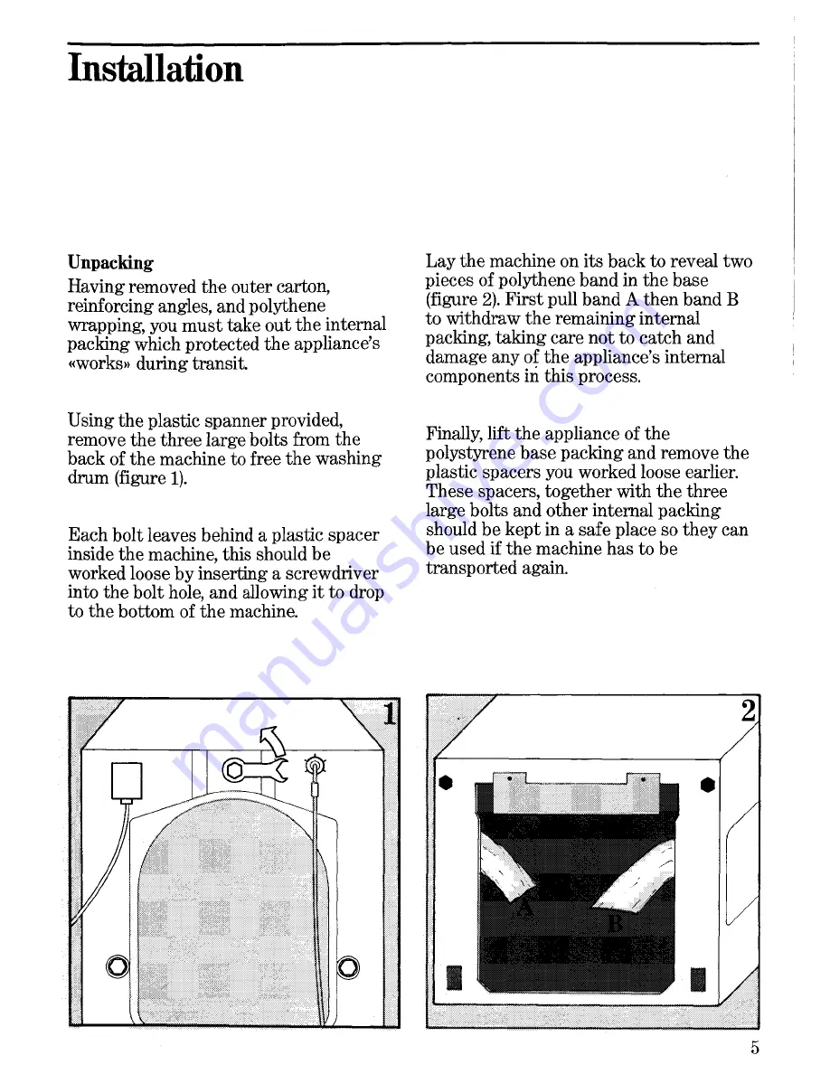 Zanussi ZWD 853 Instructions For The Use And Care Download Page 5