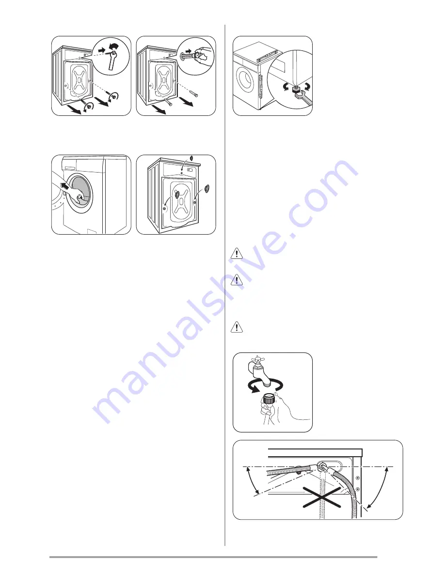 Zanussi ZWF 1023 Скачать руководство пользователя страница 21