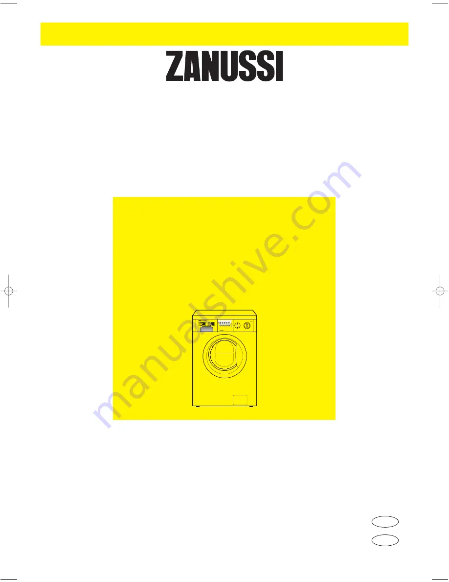 Zanussi ZWF388 User Manual Download Page 1