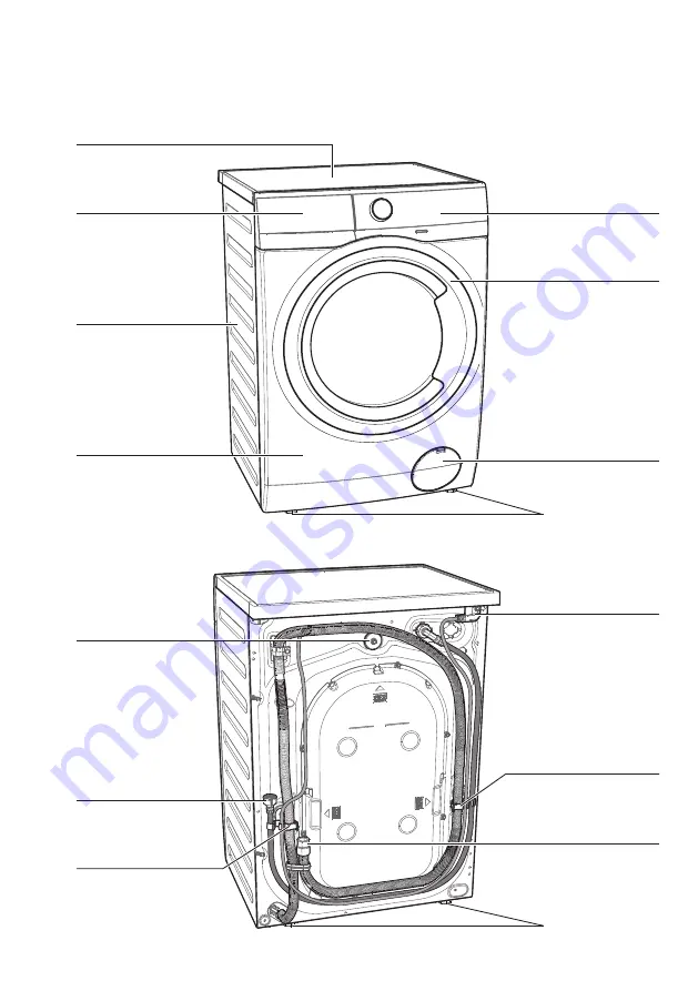 Zanussi ZWFM25W804A User Manual Download Page 46