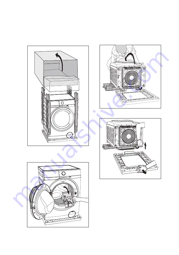 Zanussi ZWFM25W804A Скачать руководство пользователя страница 72