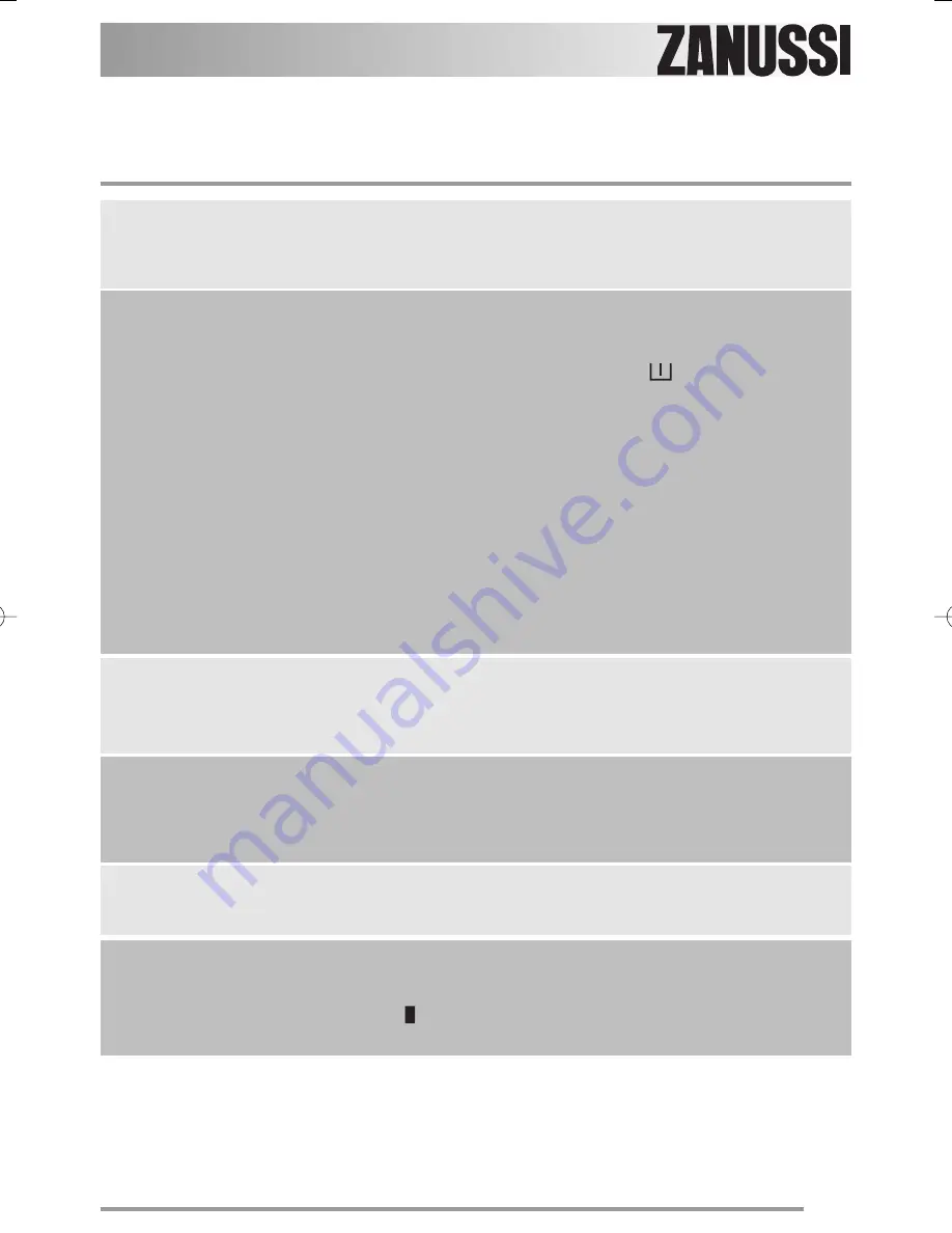 Zanussi ZWG 6125 User Manual Download Page 39