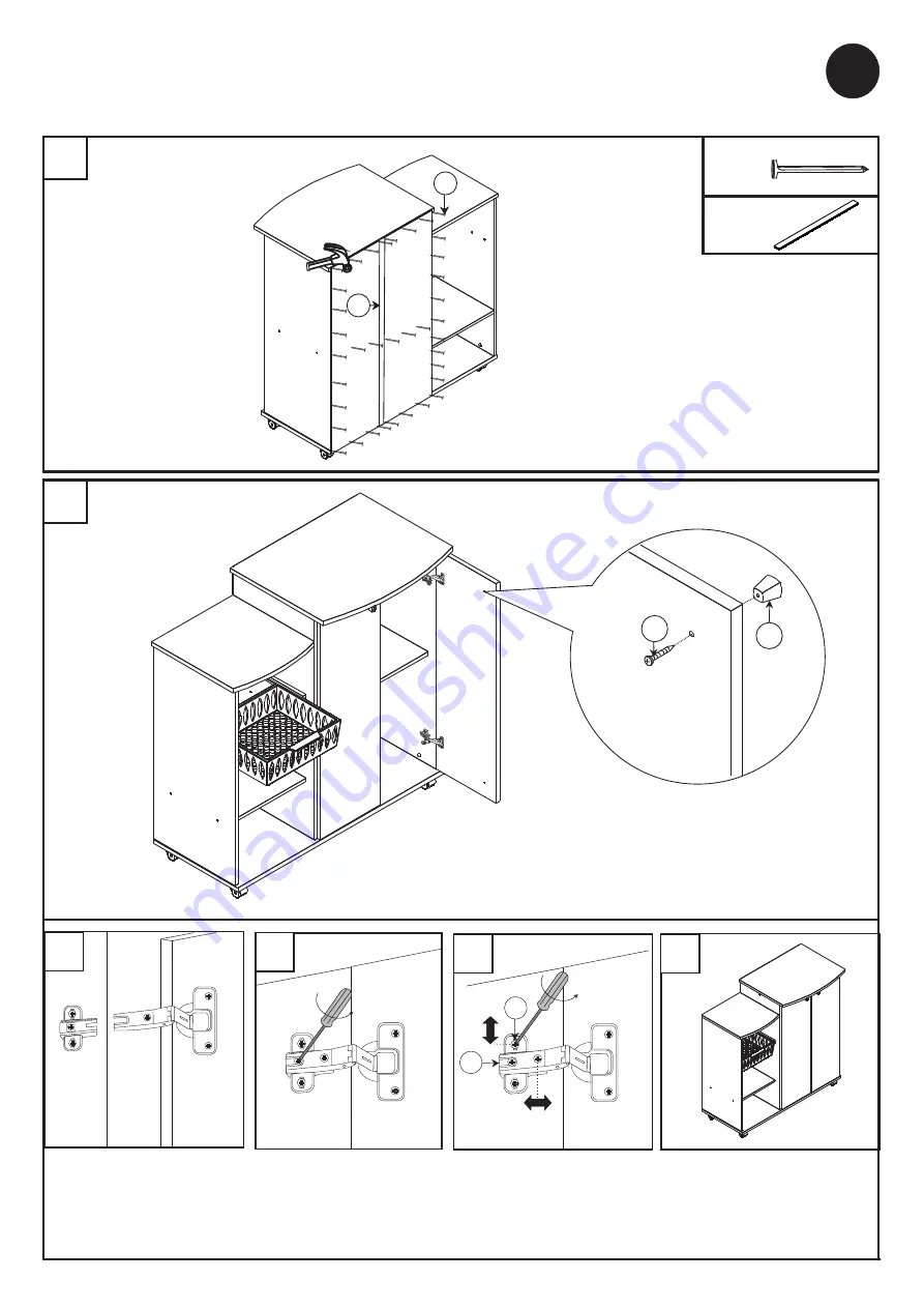 Zanzini Armario 08830200 Instruction Manual Download Page 4