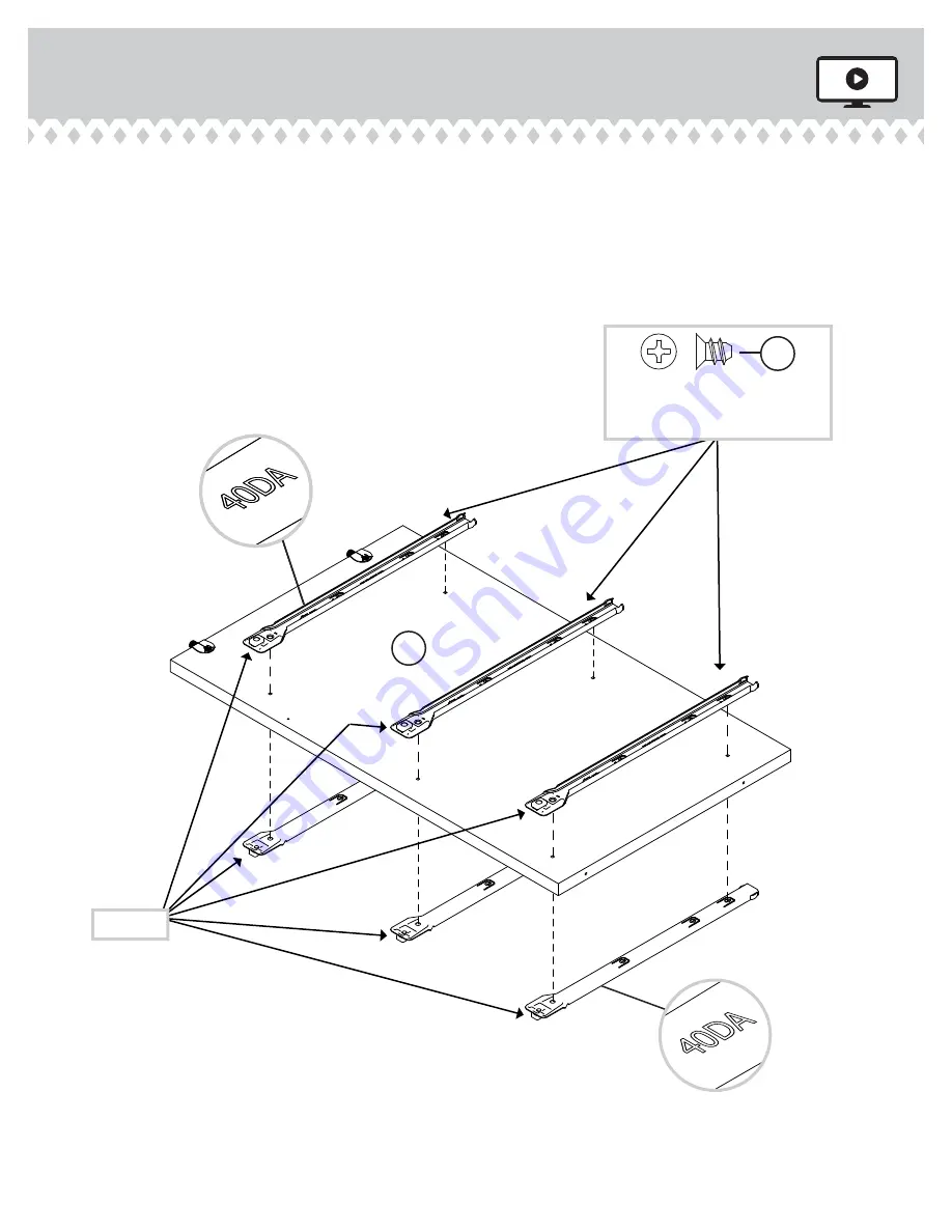 Zanzini Dresser Instruction Booklet Download Page 11