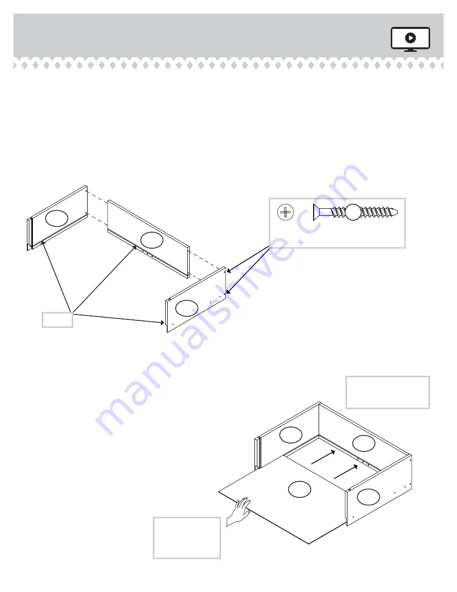 Zanzini Dresser Instruction Booklet Download Page 18