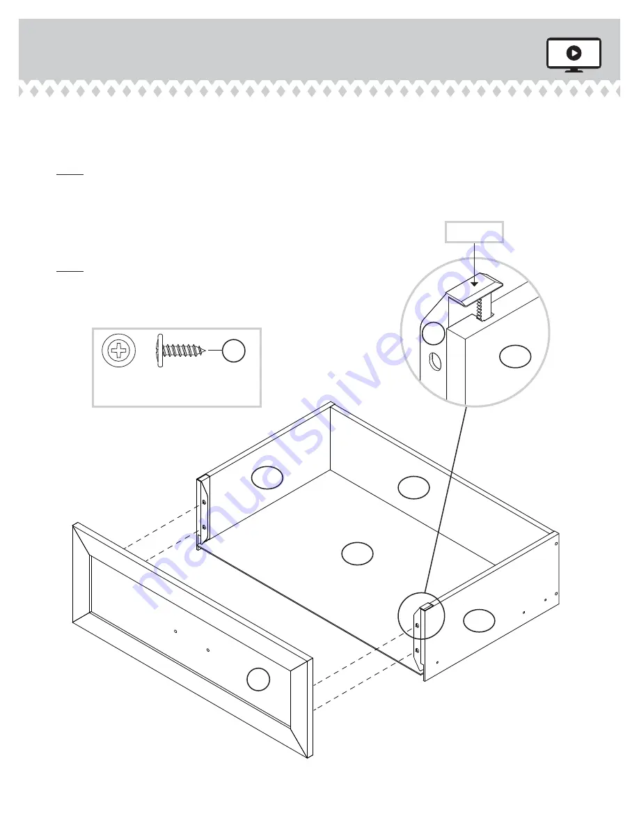 Zanzini Dresser Instruction Booklet Download Page 19