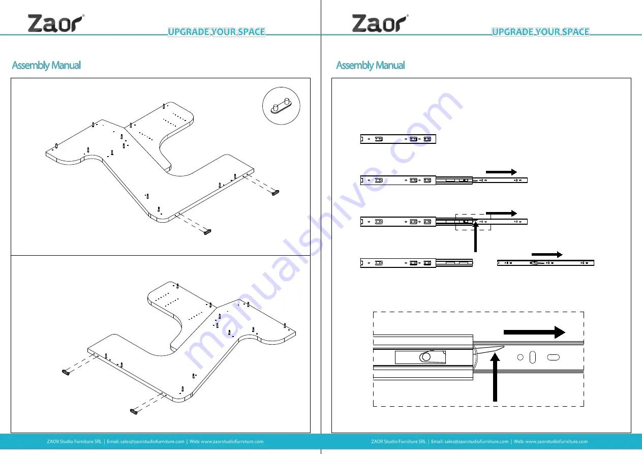 Zaor Miza 49 Flex Assembly Manual Download Page 3