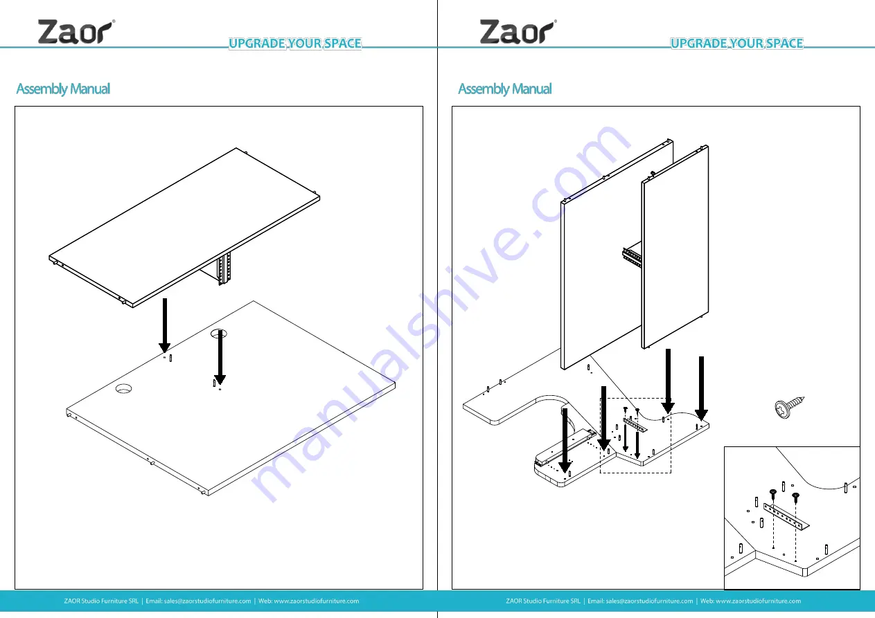 Zaor Miza 49 Flex Assembly Manual Download Page 9